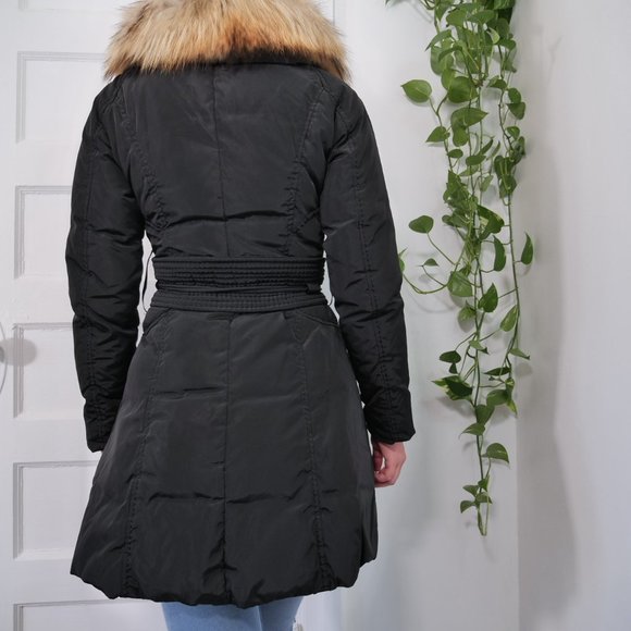 Luxury faux fur black coat, size US S/XS - Picture 9 of 14